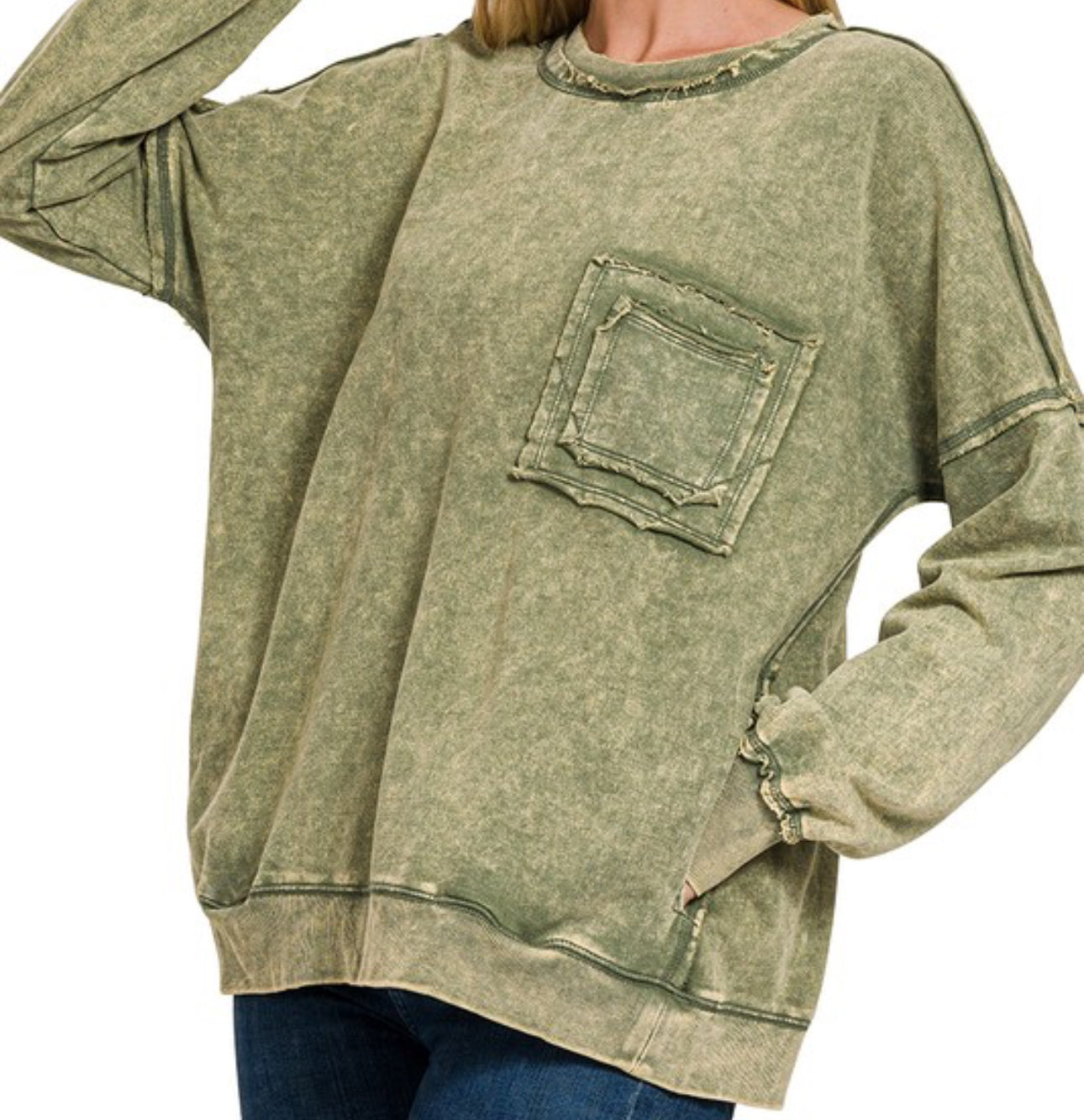 The Nicole Sweatshirt w/Pockets