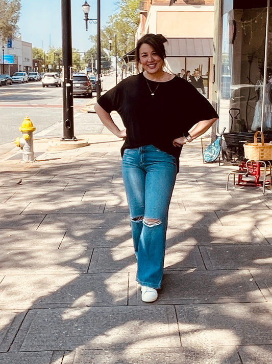 The Penny 90s Wide Leg Jeans