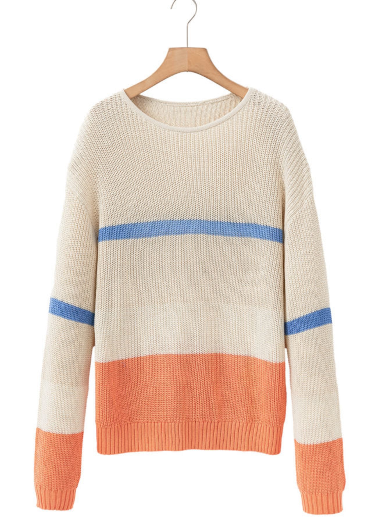 Beachy Colorblock Sweater