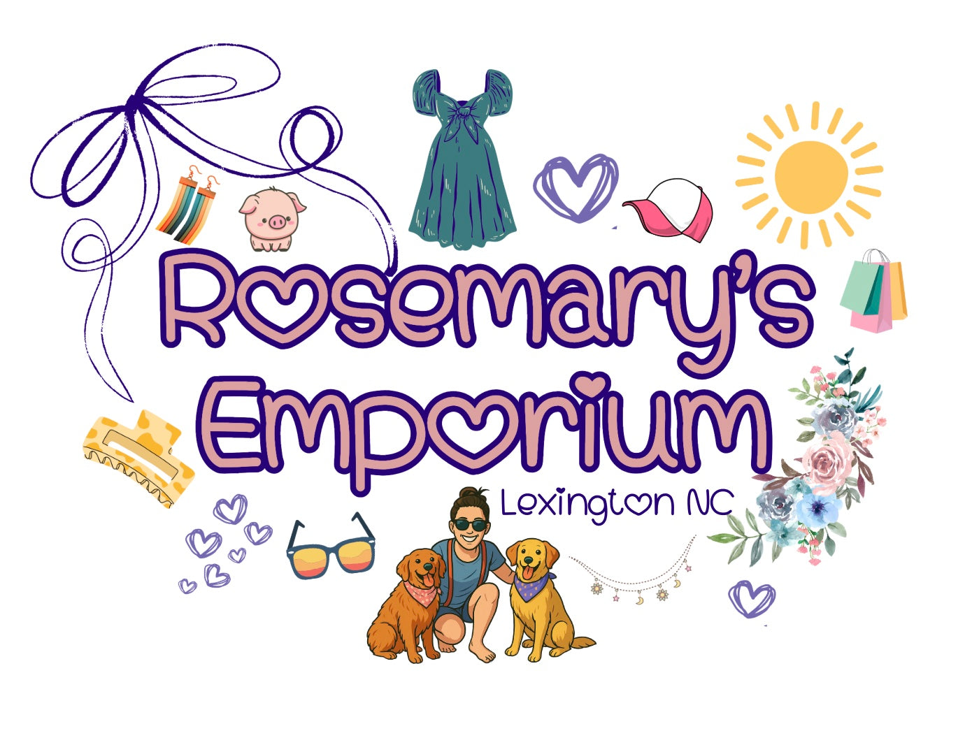 Rosemary's Emporium Store Tee
