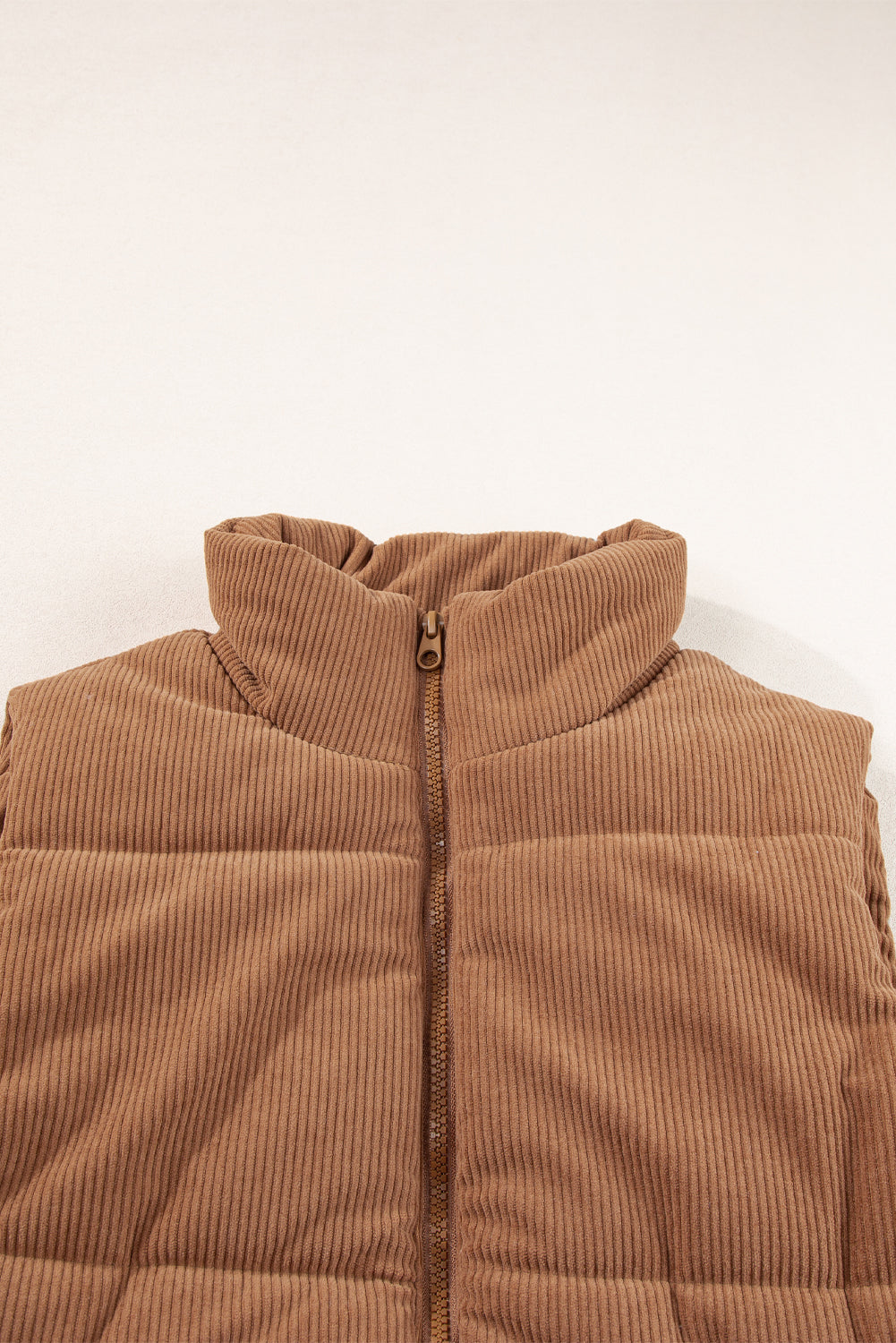 The Lori Cord Puffer Vest