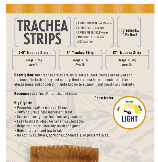 6" Trachea Flats