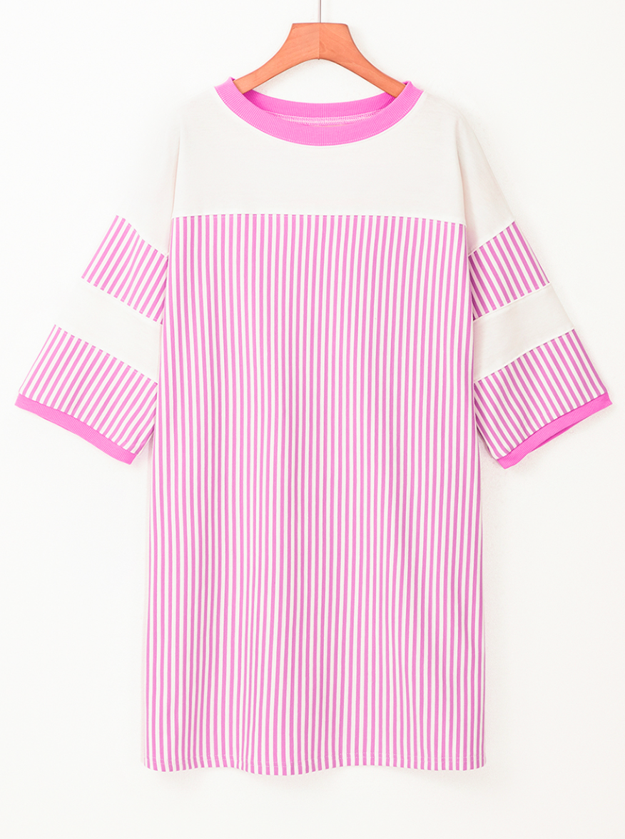 Patchwork Mini Dress