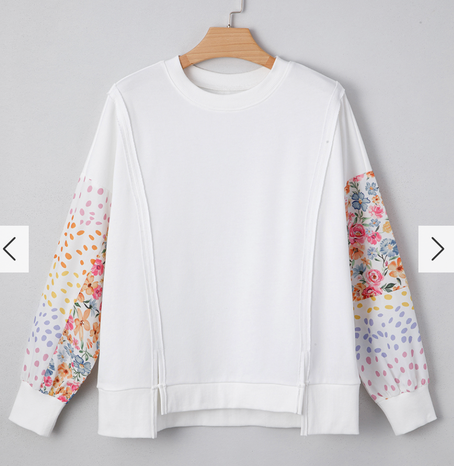 The Dottie Patchwork Top