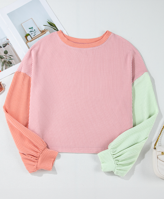 The Rory Ribbed LS Top