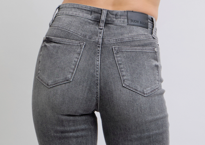 Washed Black Rhinestone Jeans-Judy Blue