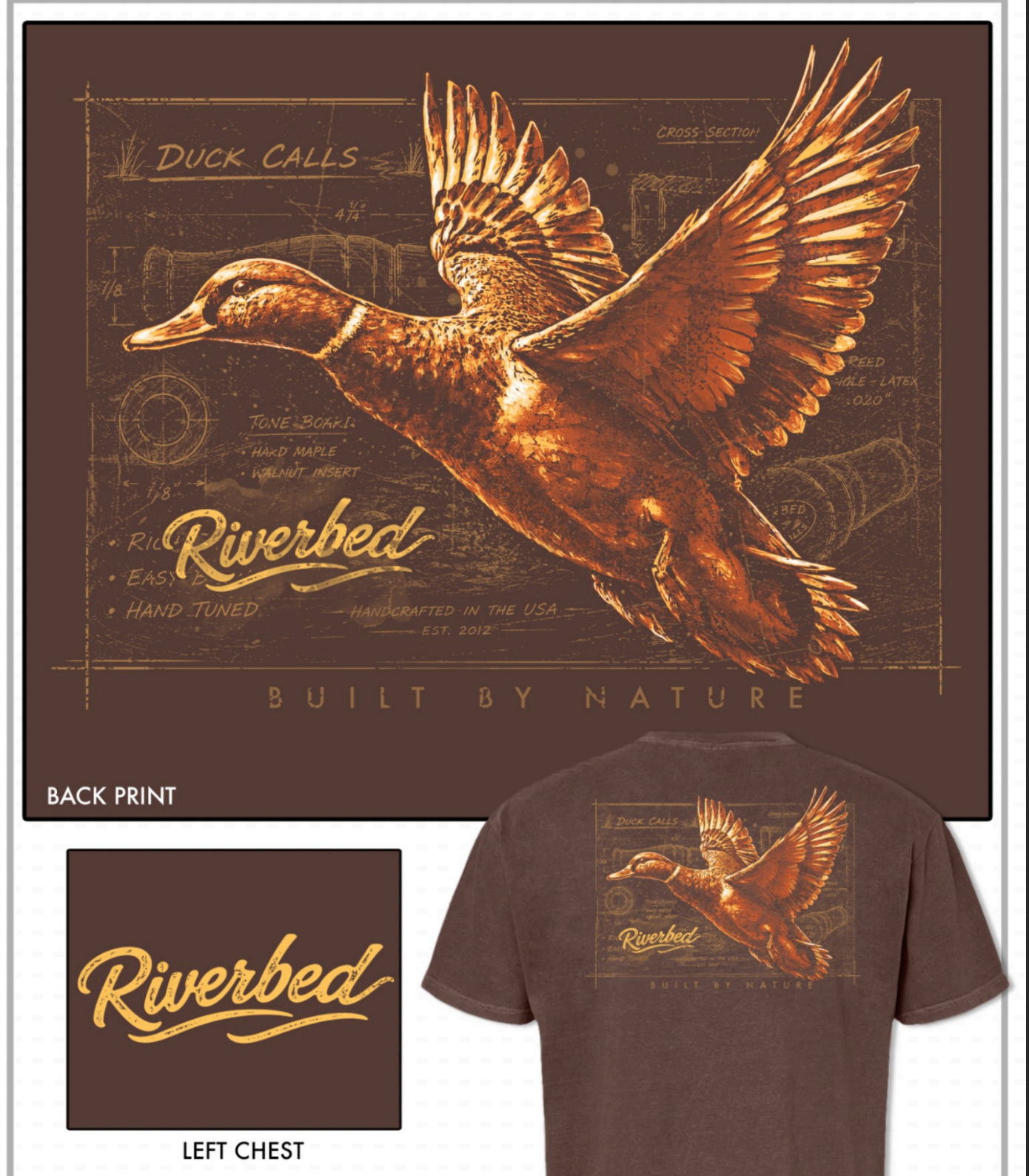 Fly Duck- Riverbed