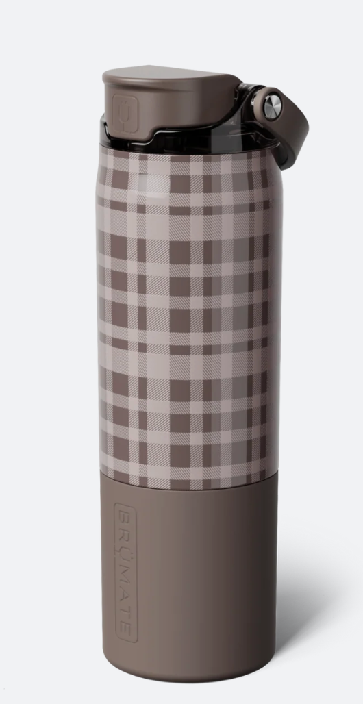 Brumate PECAN PLAID Rise 25 oz.