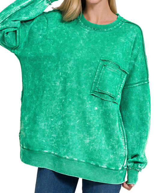 The Nicole Sweatshirt w/Pockets