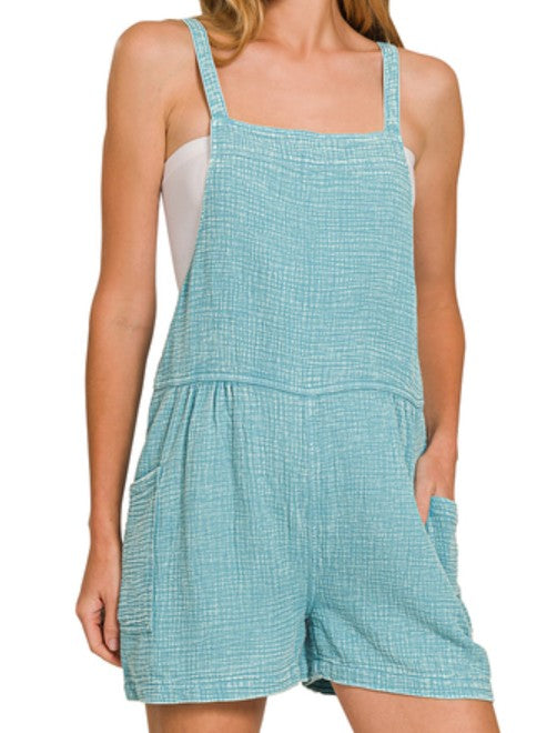 The Terri Gauze Romper
