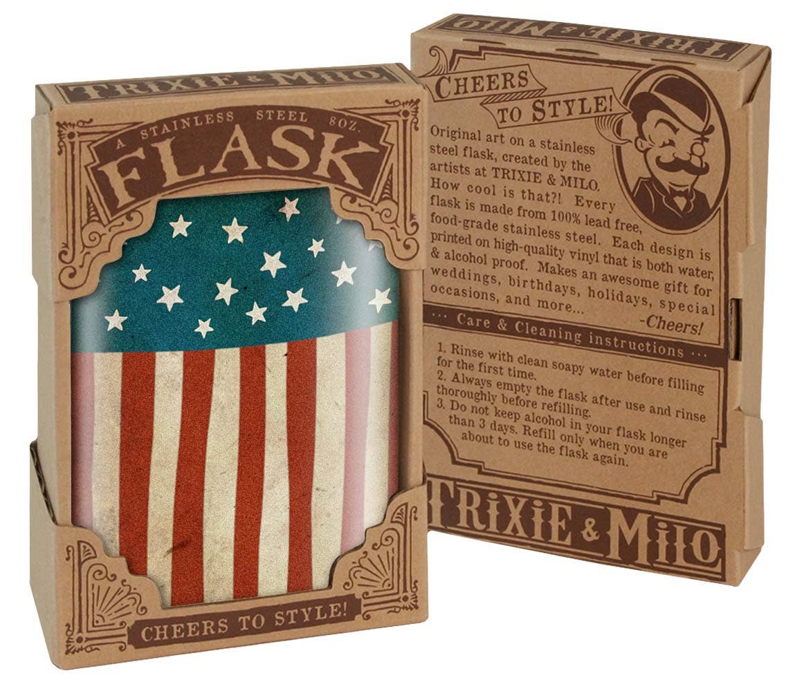 Old Glory Flask