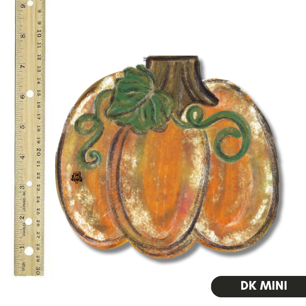 DK Designs Georgia - Gold Pumpkin Mini