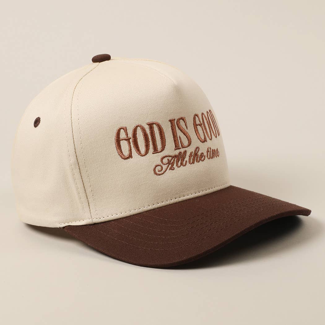 God Is Good All The Time Trucker Hat