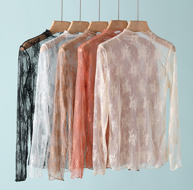 Floral Lace Sheer Top