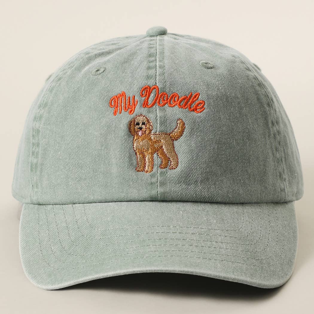 My Doodle Cap-Blue Mint