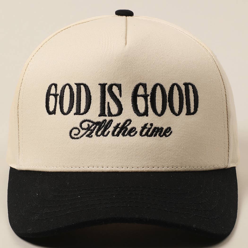 God Is Good All The Time Trucker Hat