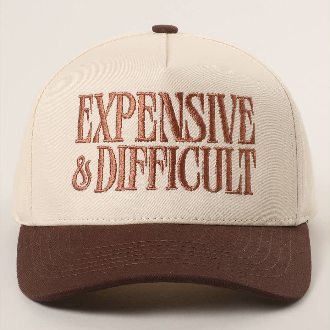 EXPENSIVE and DIFFICULT Trucker Hat