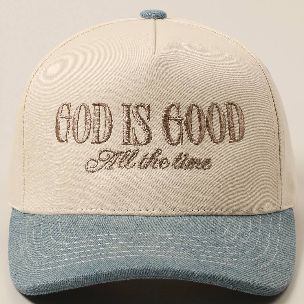 God Is Good All The Time Trucker Hat