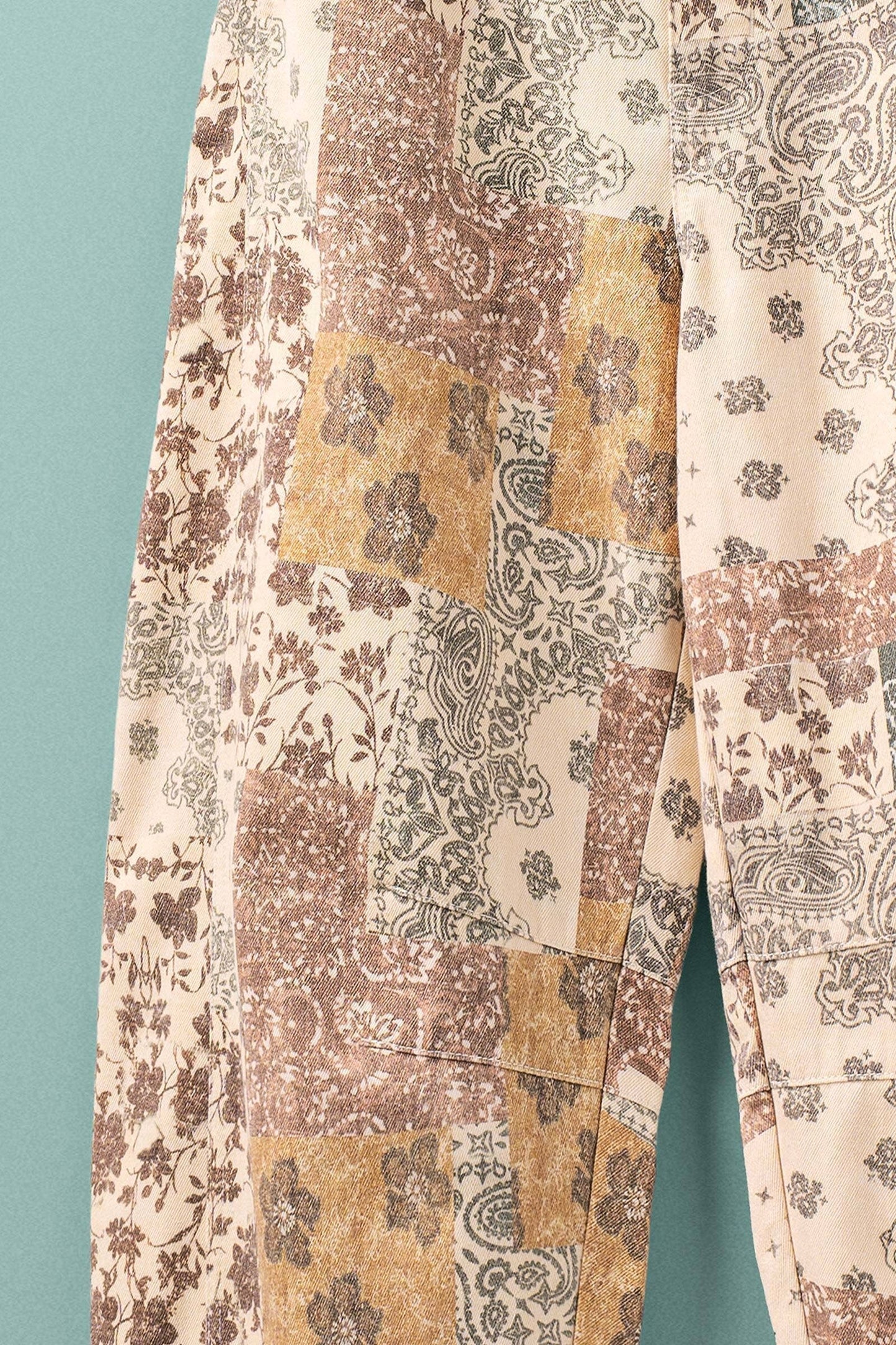Boho Patchwork Pants