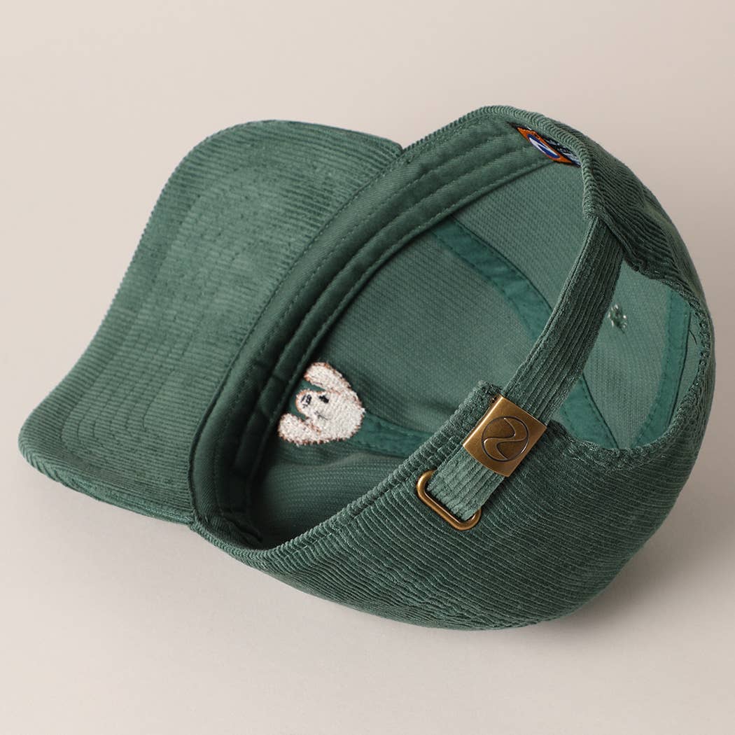 Poodle Baseball Cap-Salmon