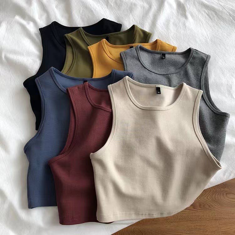 Sleeveless Crop Tank