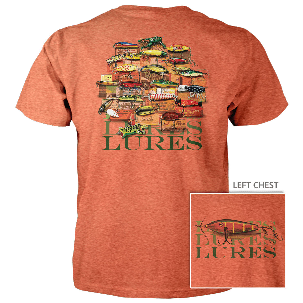 Lures Lures Lures Cotton T-Shirt