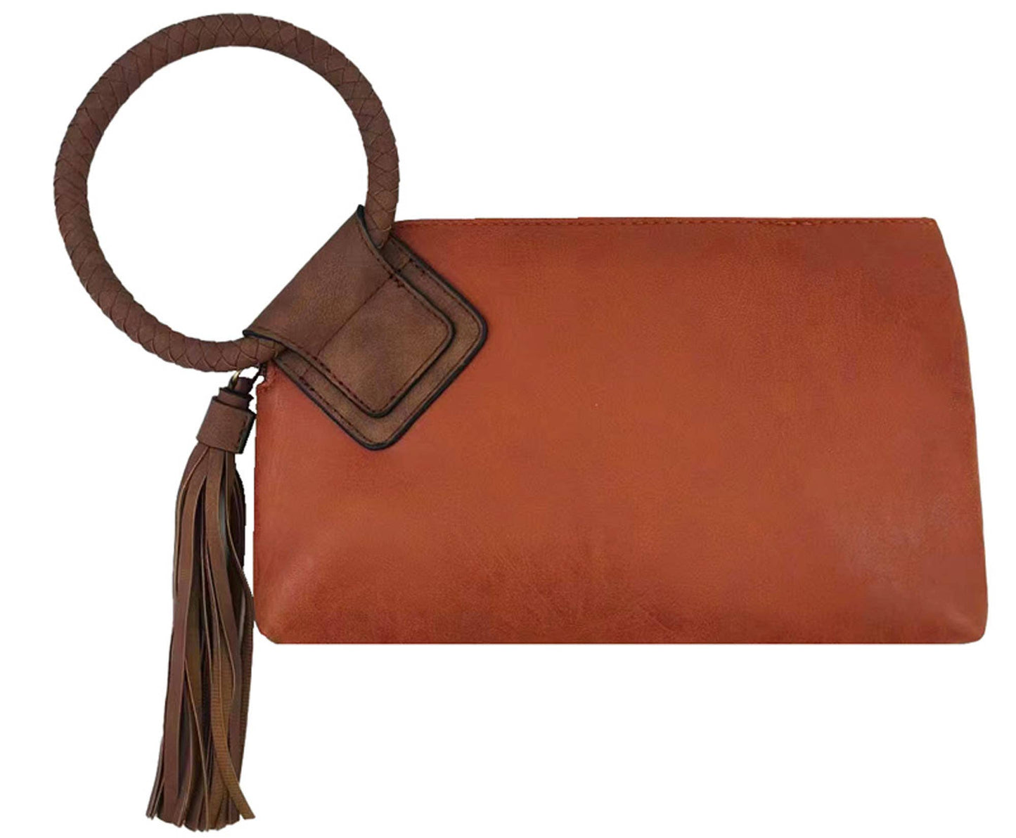 Two Toned Boho Wristlet