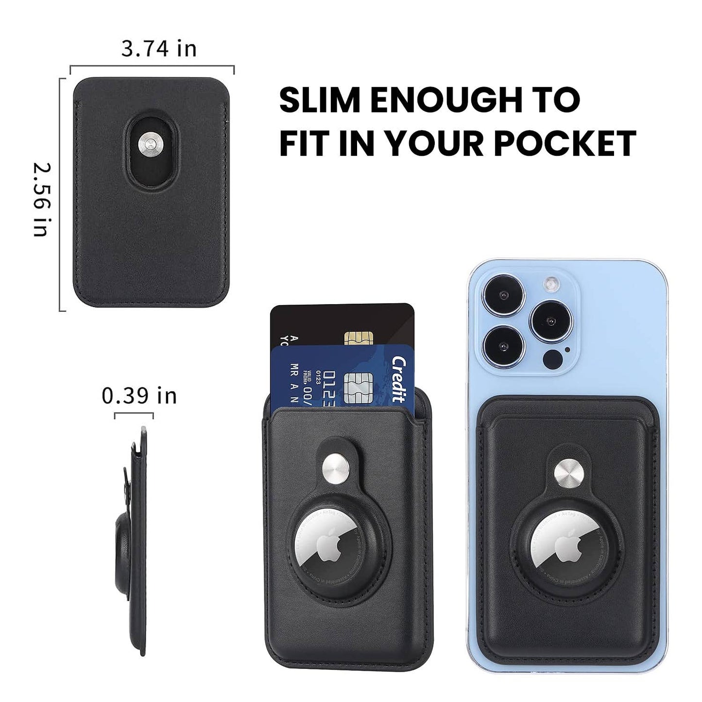 Wallet W/AirTag Pocket