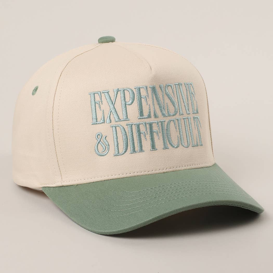 EXPENSIVE and DIFFICULT Trucker Hat