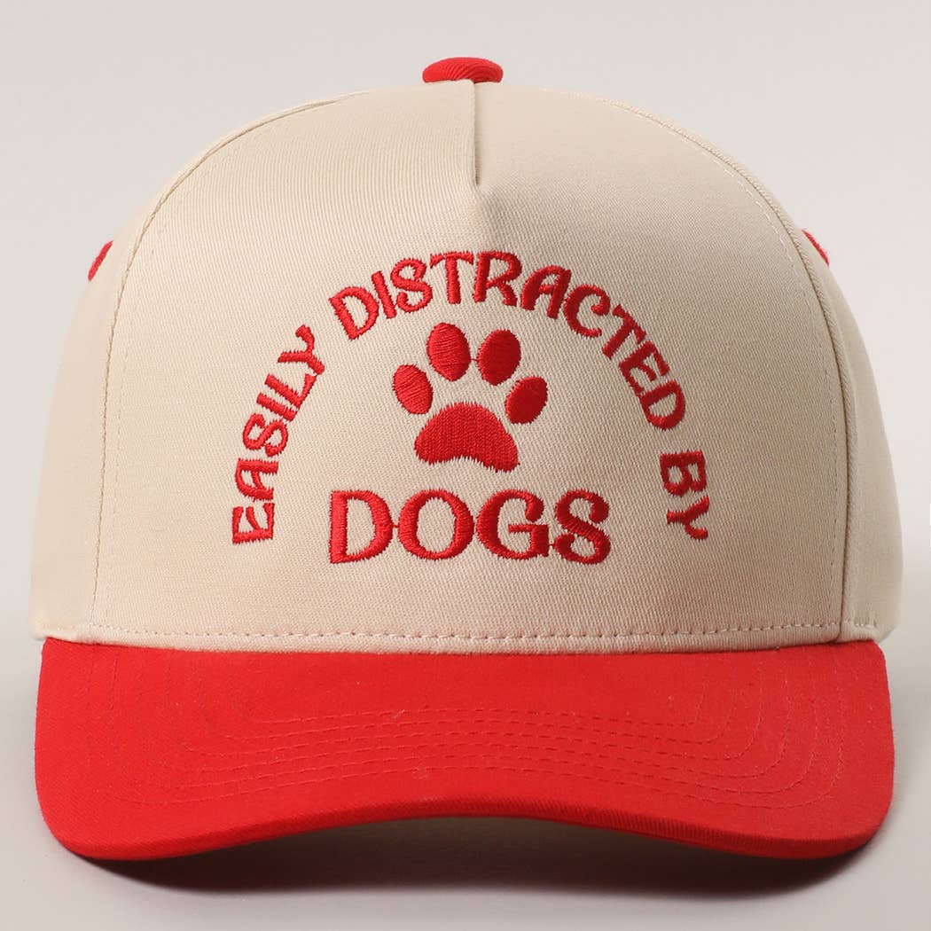 EASILY DISTRACTED BY DOGS Trucker Hat