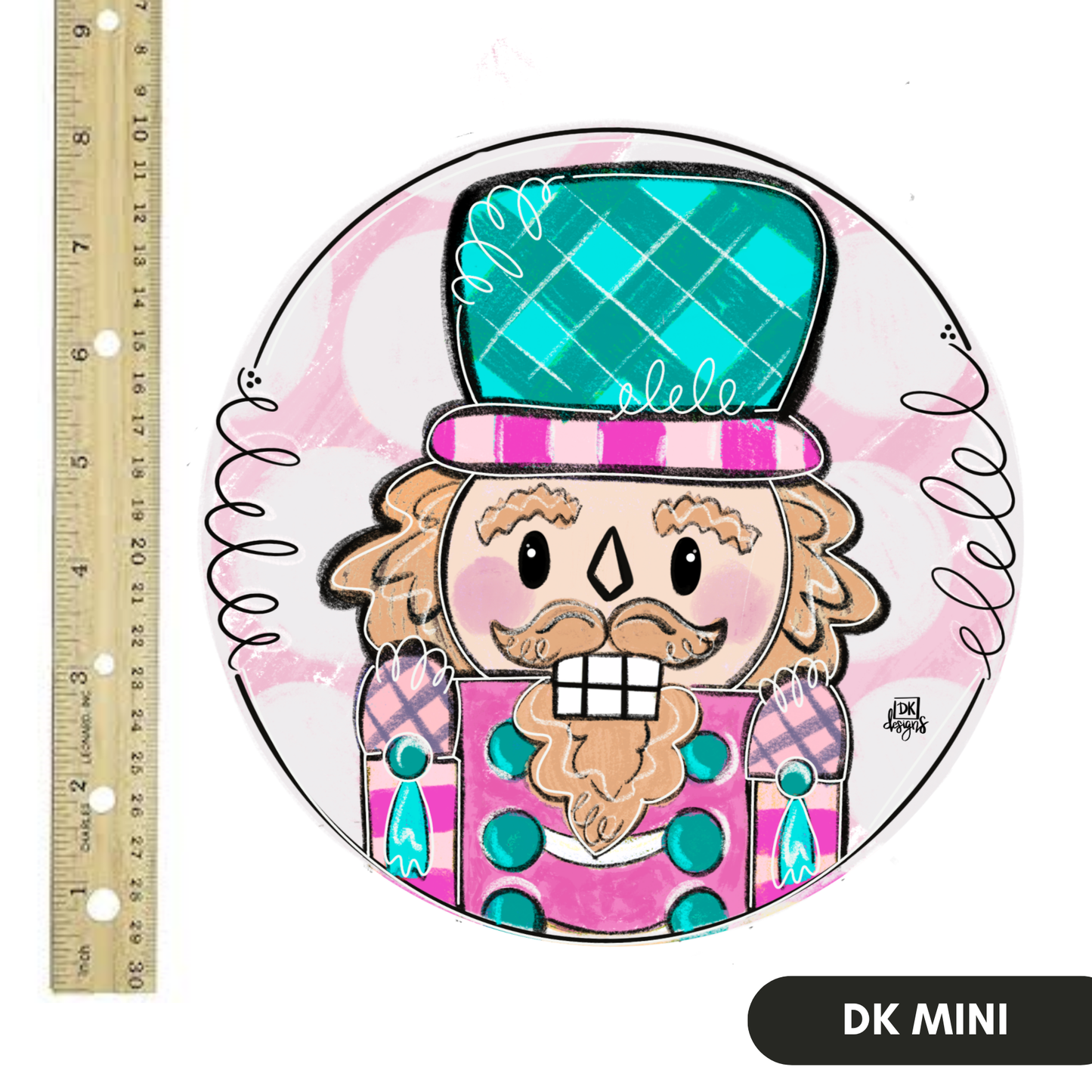 DKDG - Pink Nutcracker Circle Mini