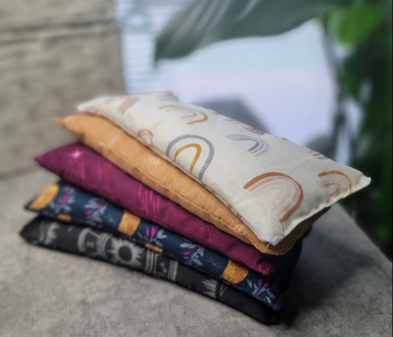 Lavender Boho Rainbow Aromatherapy Eye/Neck Pillows