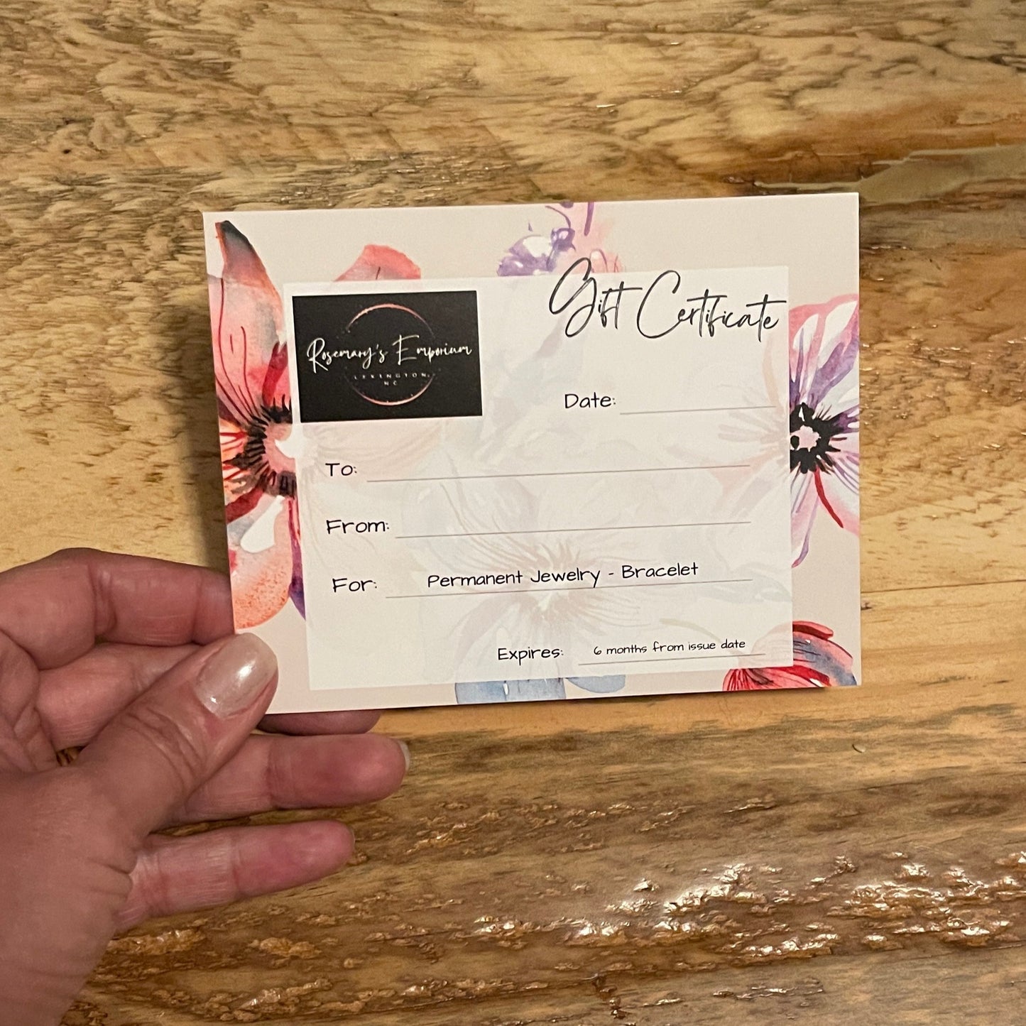 Gift Certificate for Permanent Jewelry