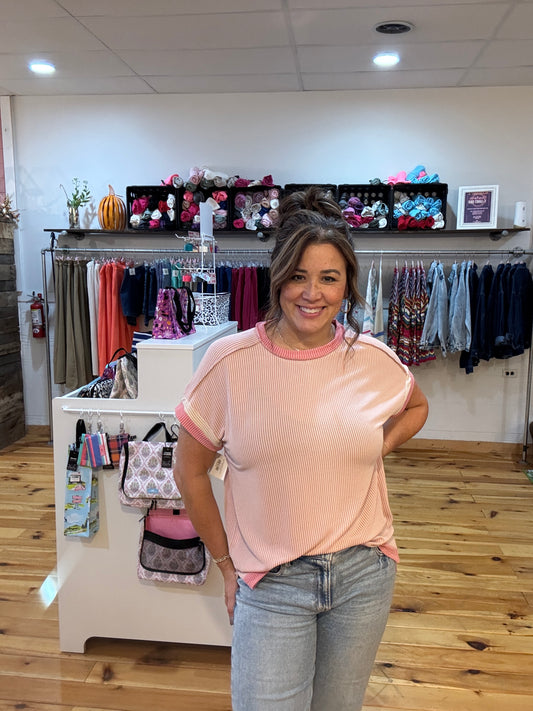 The Ellie Ribbed Top