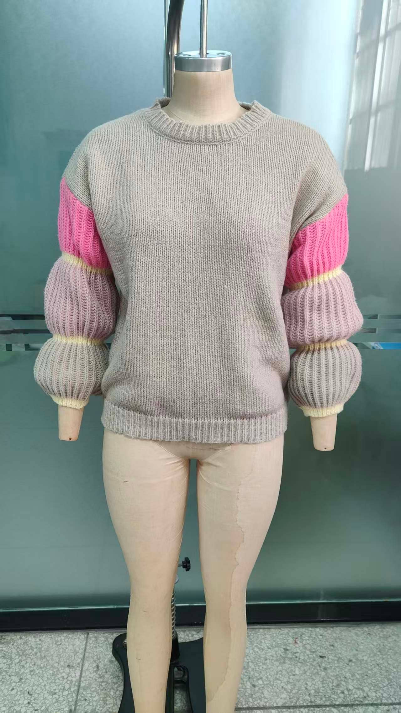 Valentine Colorblock Sweater