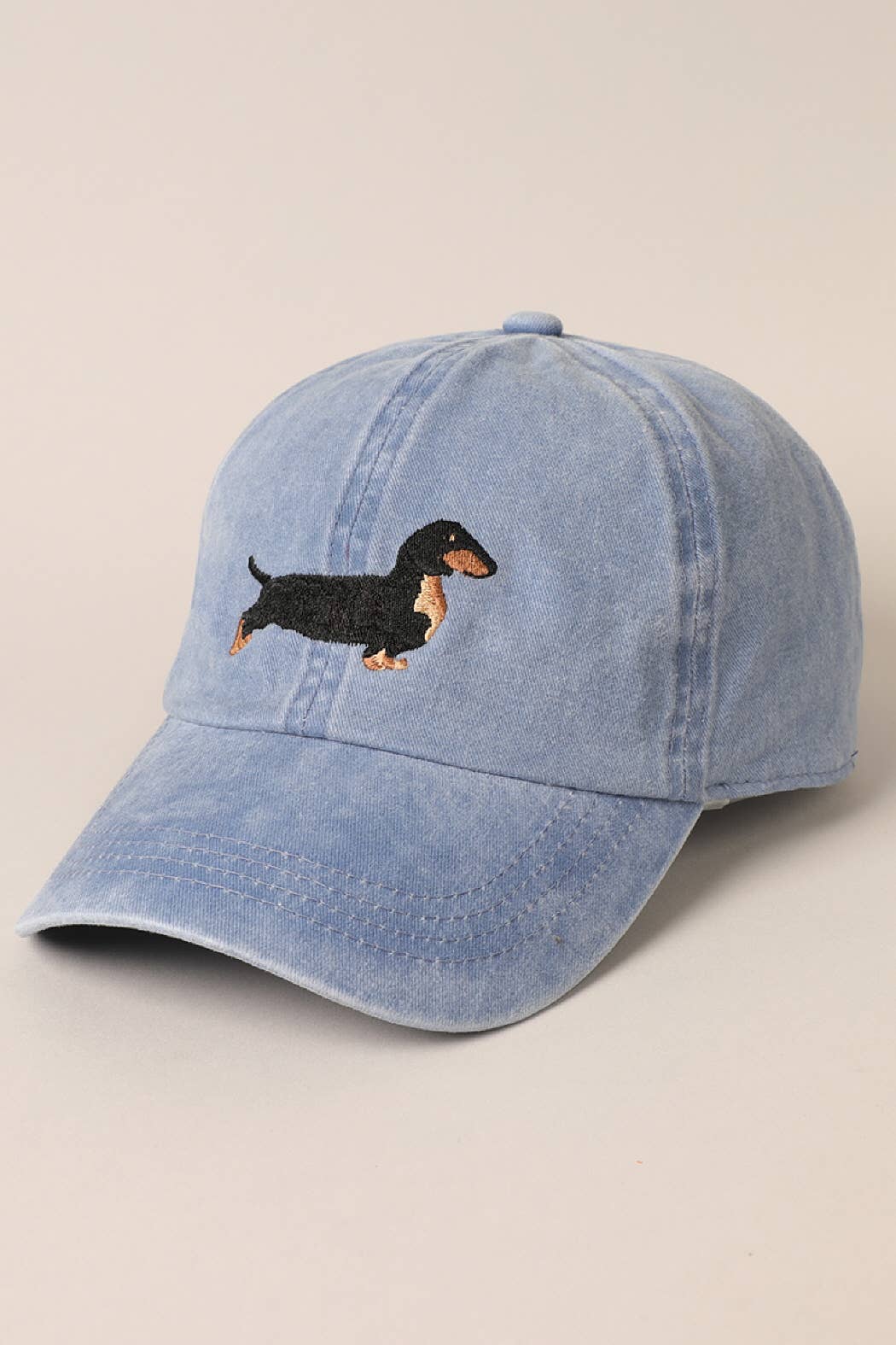 Dachshund Cap-Denim