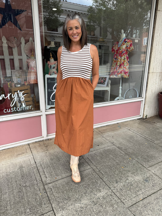 The Chestnut Tank Dress