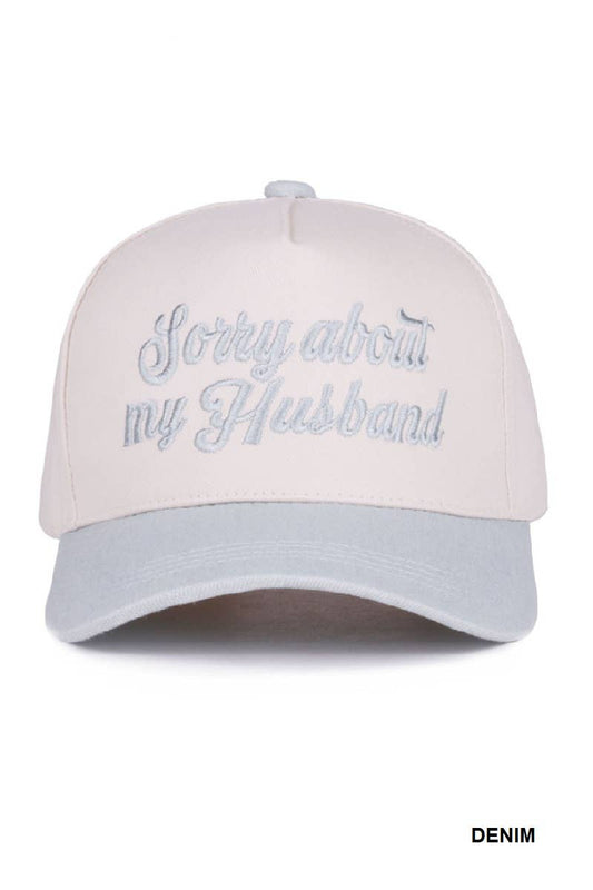 Sorry About My Husband Hat
