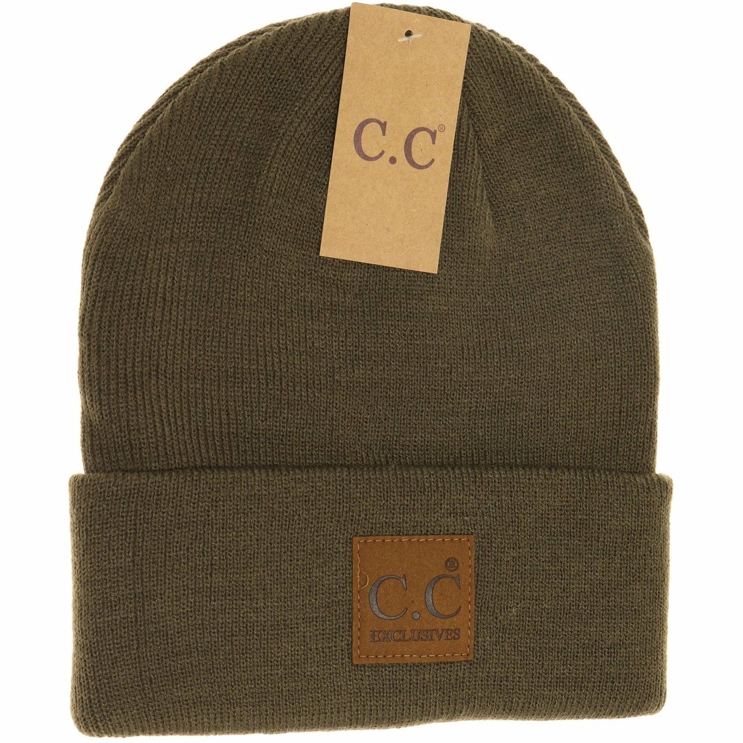 Classic C.C Beanie w/Oversized Logo