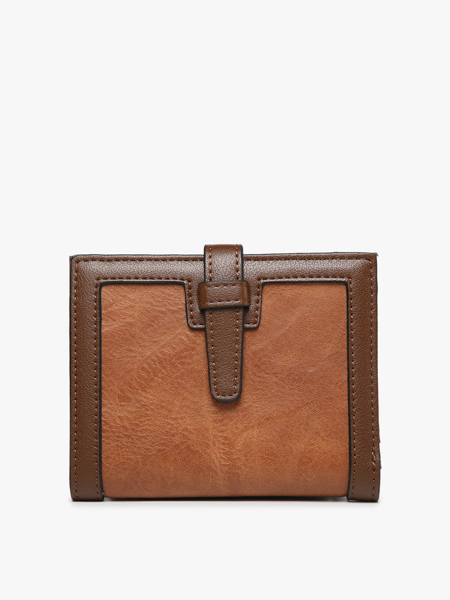 Bessie Canvas Wallet w/ Slip Closure