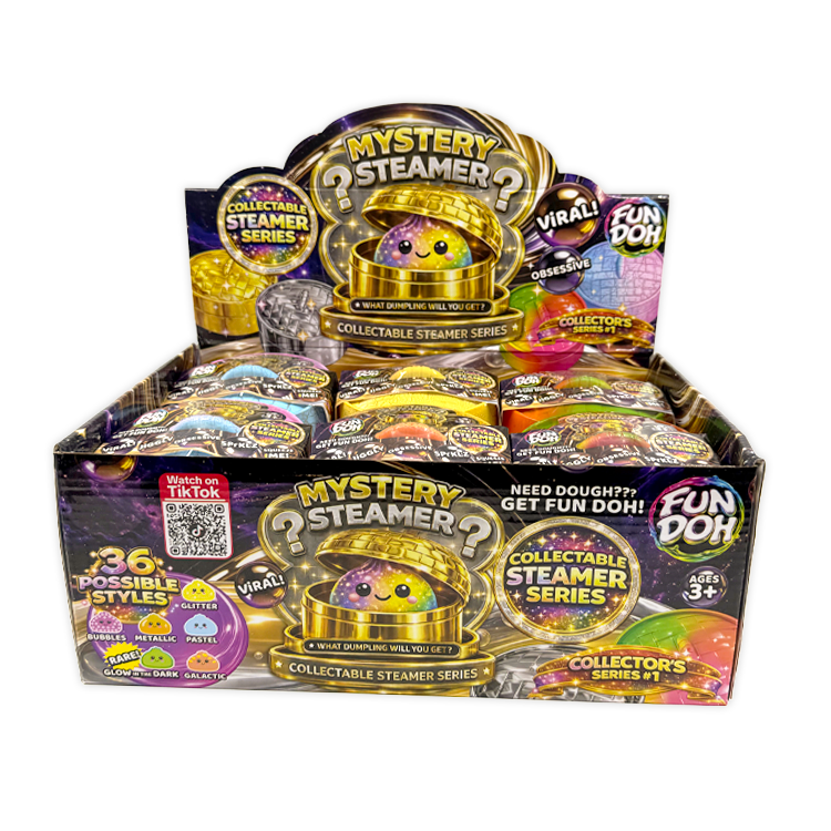 Novelty Brands - Fun Doh Mystery Dumpling Squishies - Ultra Rare Collection