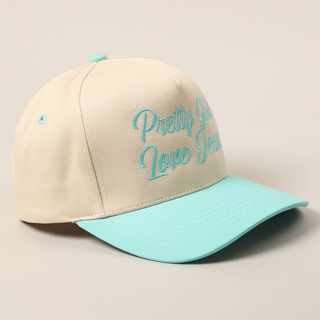 Pretty Girls Love Jesus Trucker Hat