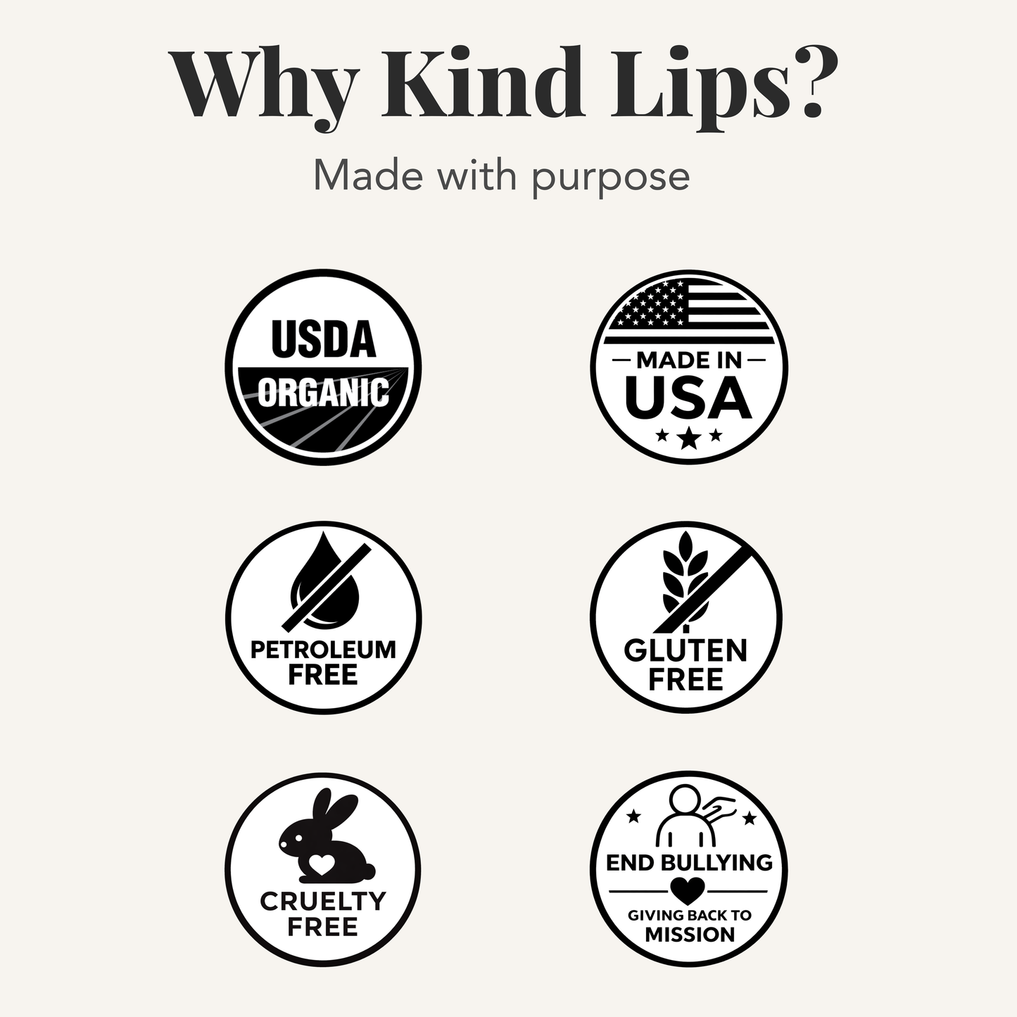 Kind Lips - Strawberry Lip Balm 10 Pack Refill | Organic