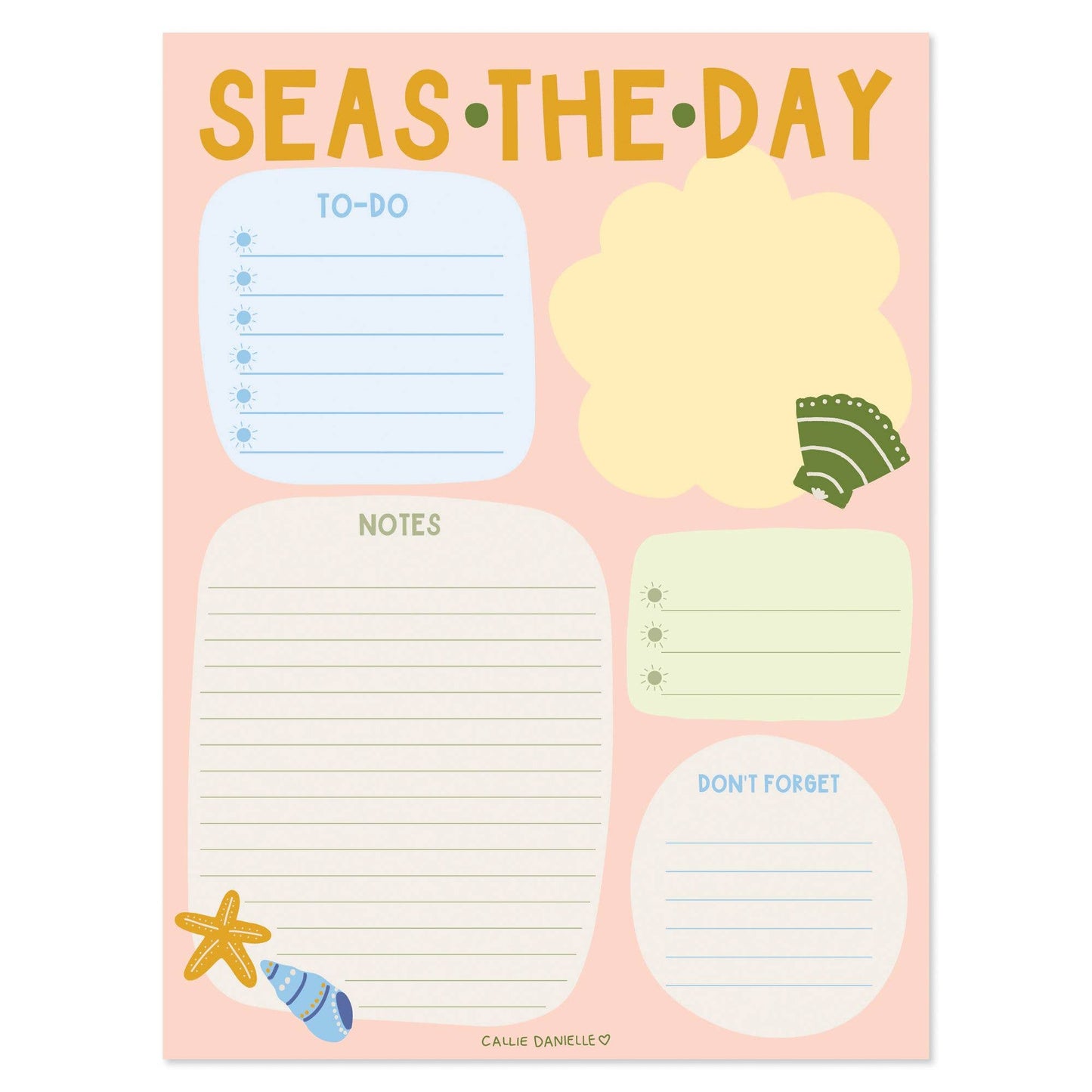 Seas The Day Notepad