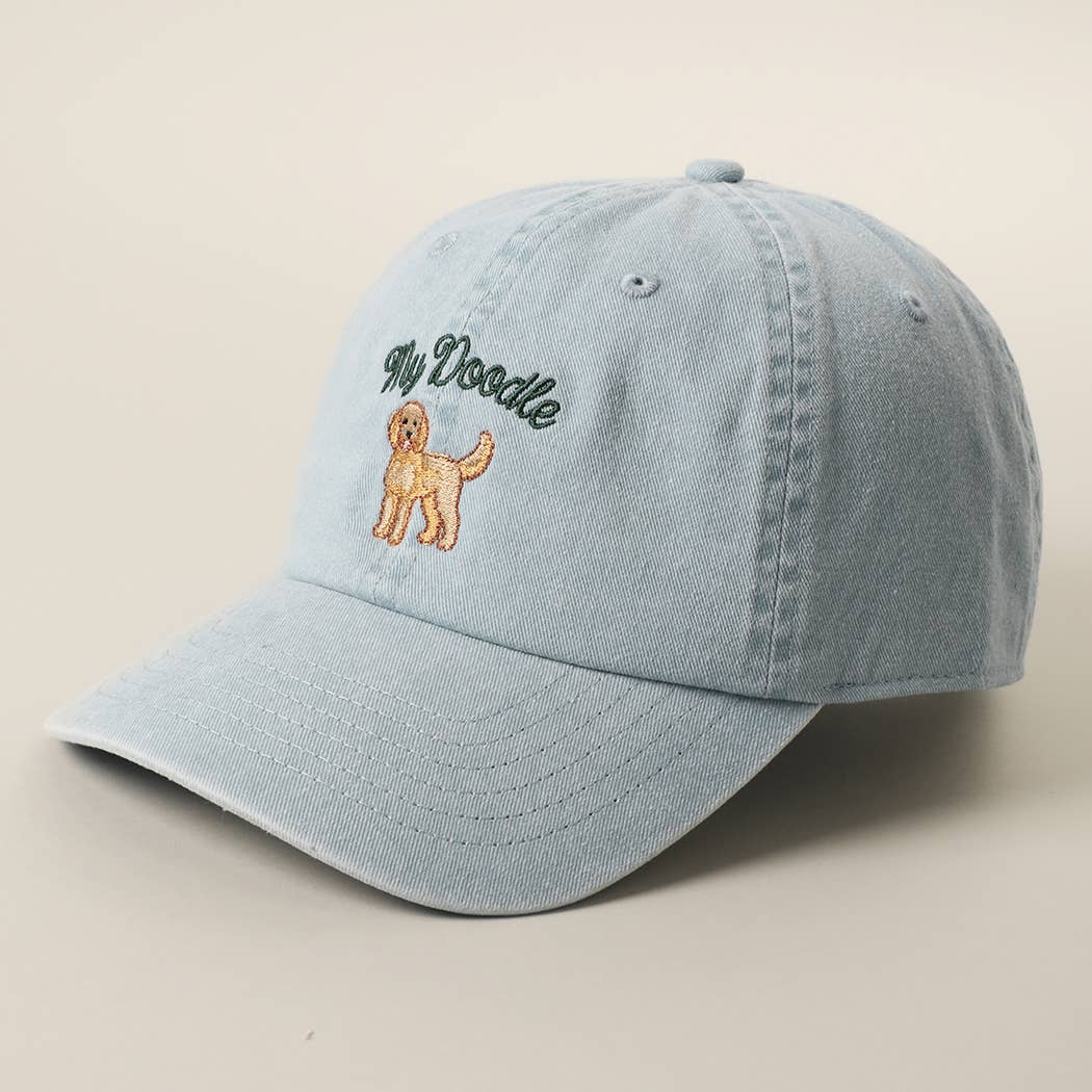 My Doodle Cap-Blue Mint
