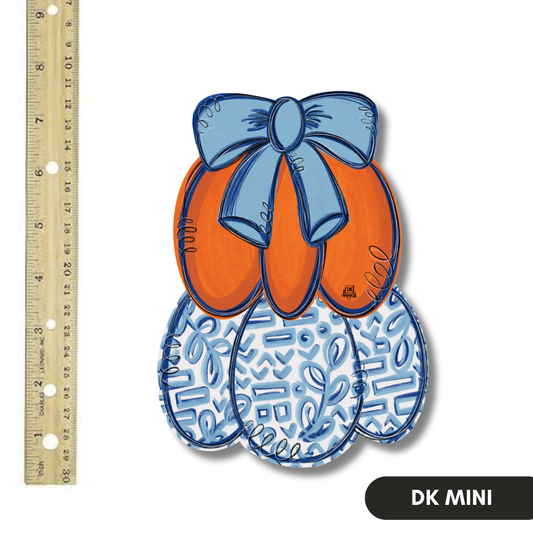 DK Designs Georgia - Chinoiserie Pumpkin Mini