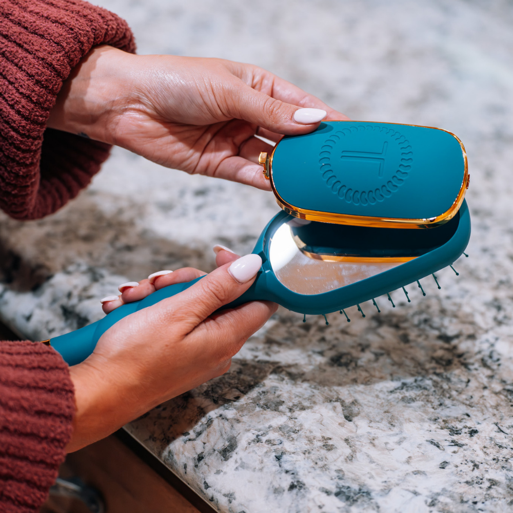 TELETIES - Detangler Medium Hair - Teal With It