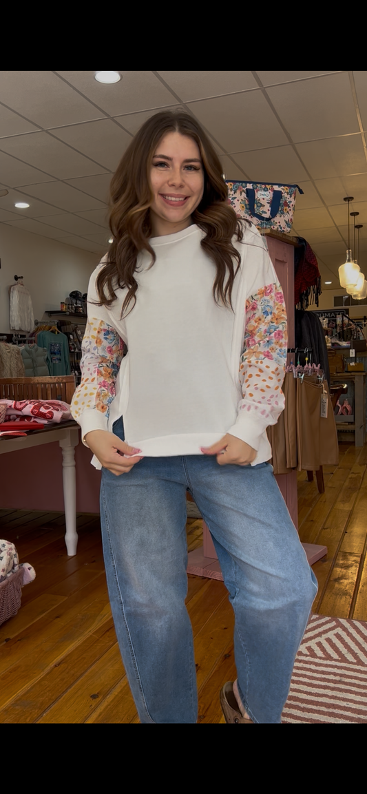 The Dottie Patchwork Top