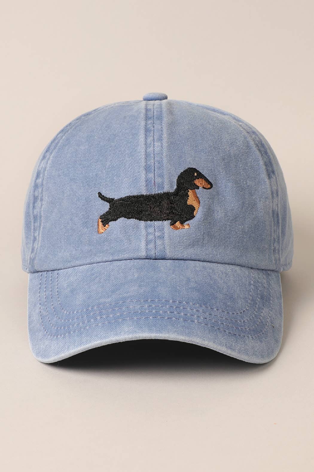 Dachshund Cap-Denim