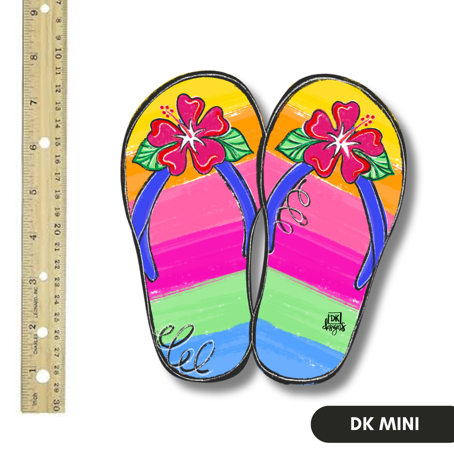 DK Designs Georgia - Flip Flop Mini